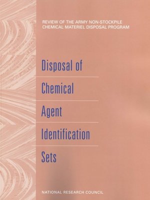cover image of Review of the Army Non-Stockpile Chemical Materiel Disposal Program
